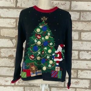 Tiara International Christmas Sweater